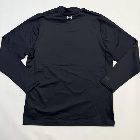 Under Armour ColdGear Infrared Shirt Mens 2XL Black Fitted UA Storm Golf - Picture 13 of 13